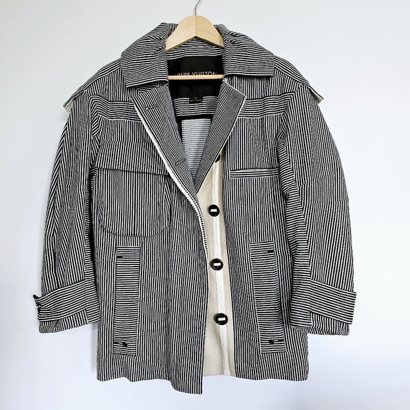 Louis Vuitton Oversized Striped jacket women - Picture 5 of 14
